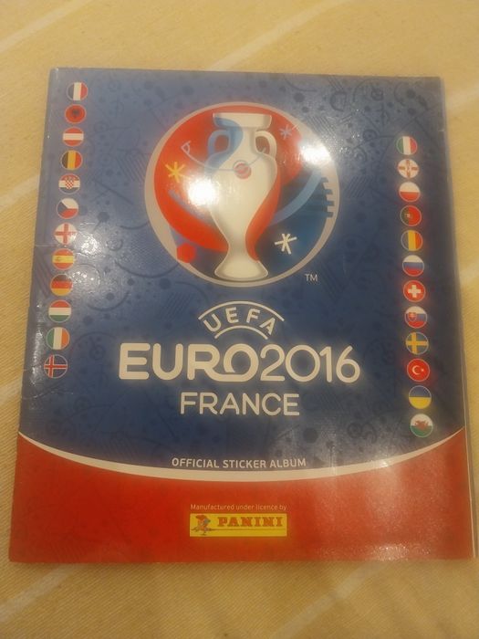 Caderneta completa Euro 2016