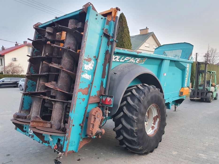 Rozrzutnik obornika Rolland Rollforce 5514 Własna hydraulika Gilotyna
