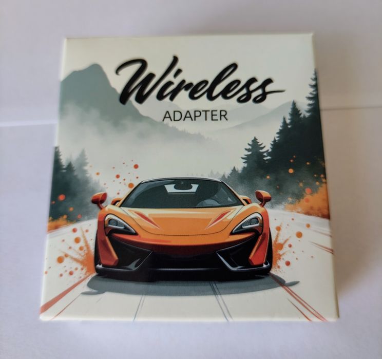 Adaptador para Carplay e Andoid Auto sem fios