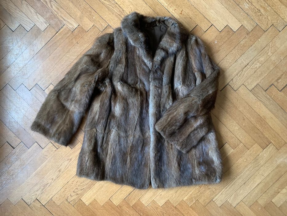 naturalne futro vintage