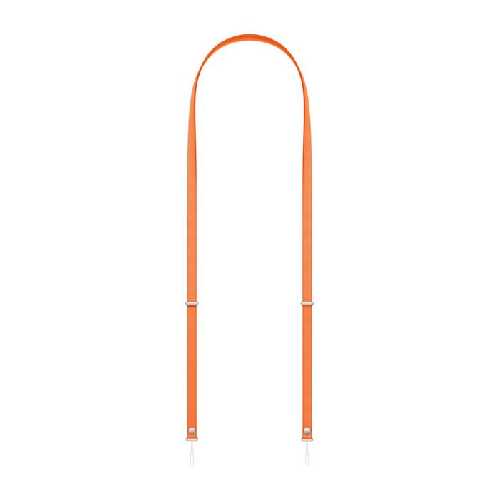 Pasek na ramię iPhone 17 crossbody pomarańczowy