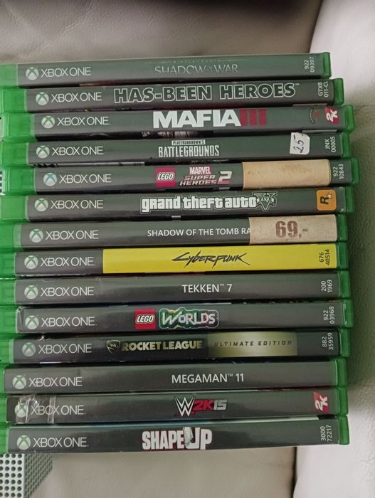 Różne gry na Xbox one