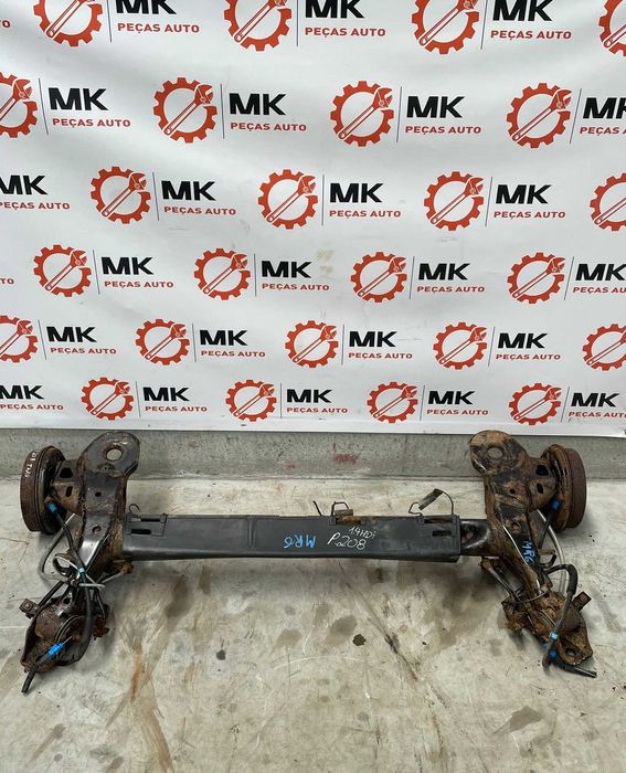 Eixo traseiro completo Peugeot 208 1.4HDI (2013)