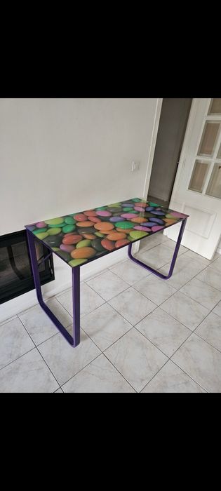 Mesa escritorio vidro
