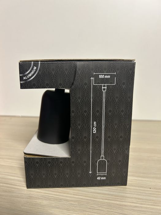 Dekoracyjny zestaw wiszący – oprawka do lampy E27 nr.8745