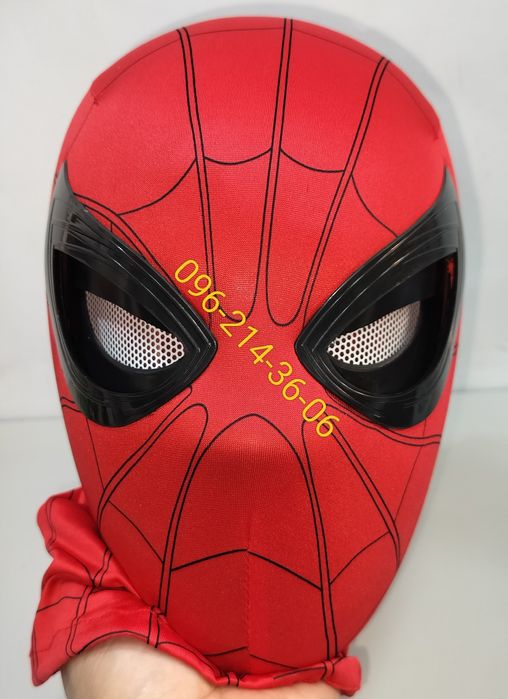 Человек-паук Людина-павук маска супер-героя с подсветкой.