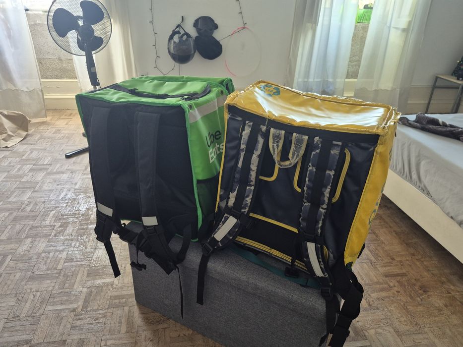 Capacet mota mochila