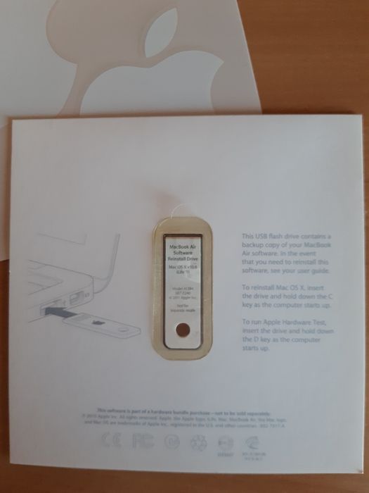 MacBook Air Software Reinstall Drive – oryginalny nośnik