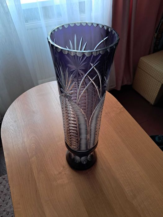 Wazon wysoki fioletowy 50cm