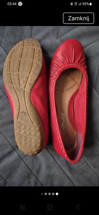Baleriny 36 Clarks