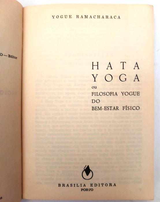 Hata Yoga, de Yogue Ramacháraca