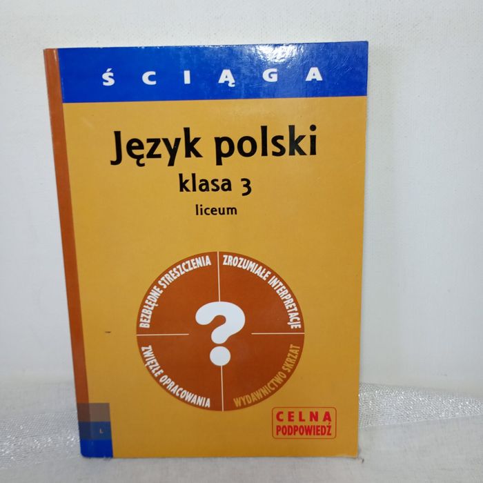 Język polski klasa 3 liceum - ściąga. Katarzyna Fordon