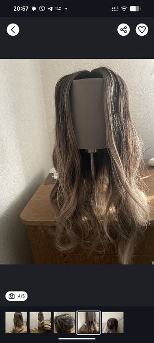 Жіноча   перука .