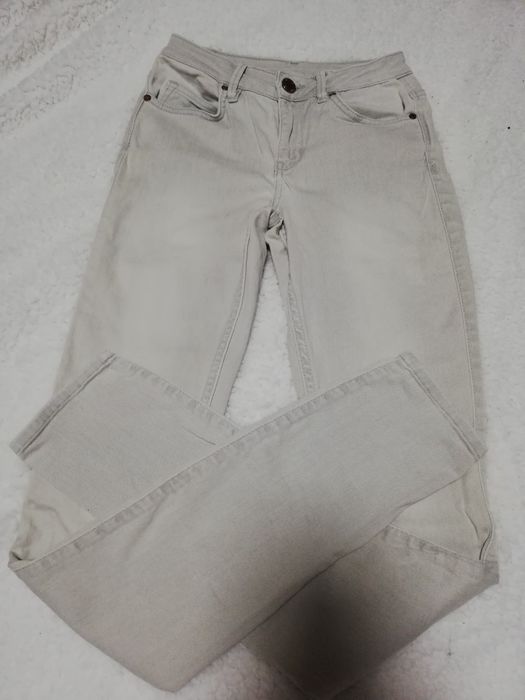 Spodnie jasne wycierak