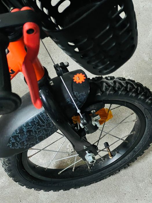 Rower 14 B-TWIN Robot 500 - kółka boczne