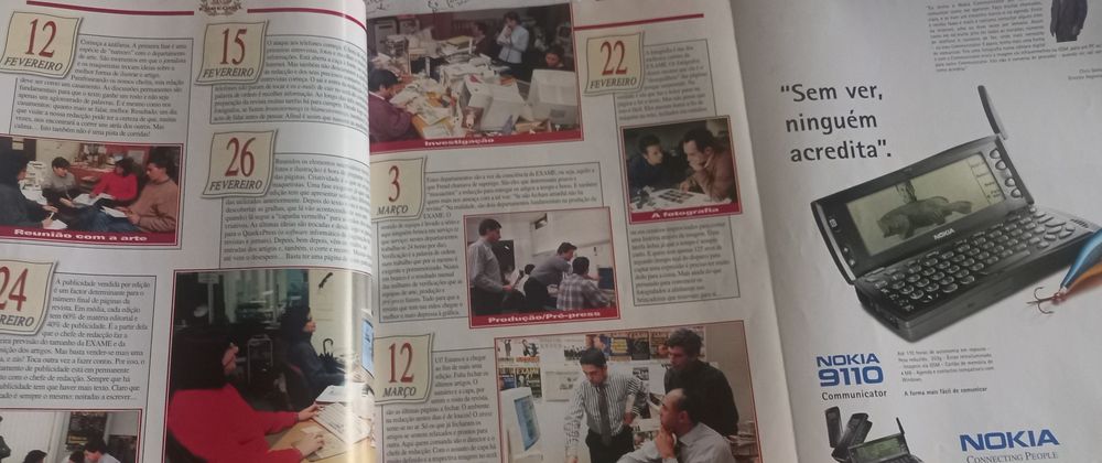 edição do 10.° aniversário da revista Exame de 1999