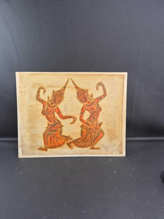 grafika tradycyjna tajska technika