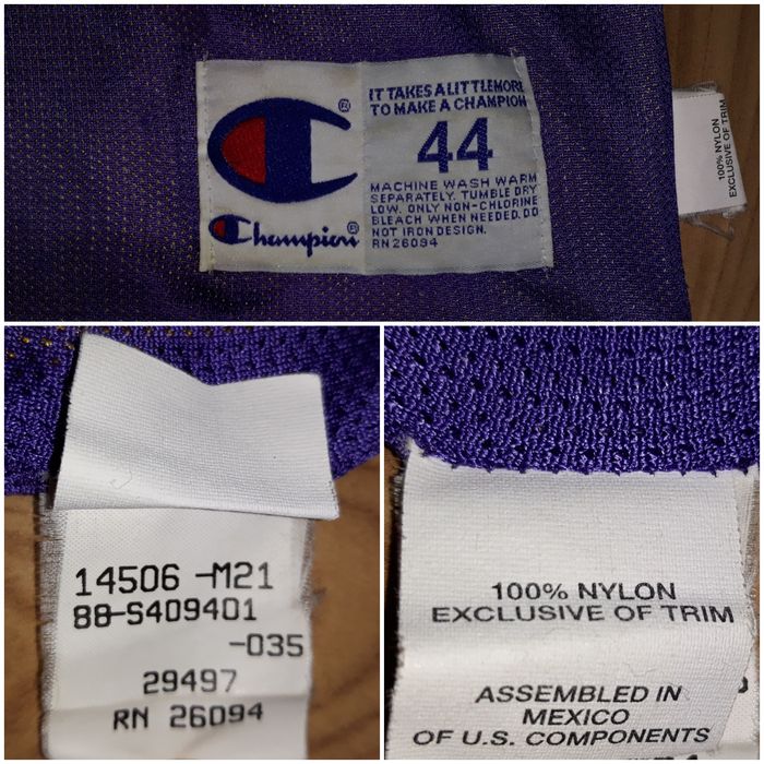 Koszulka Champion L 44 Lakers Kobe Bryant 8 NBA