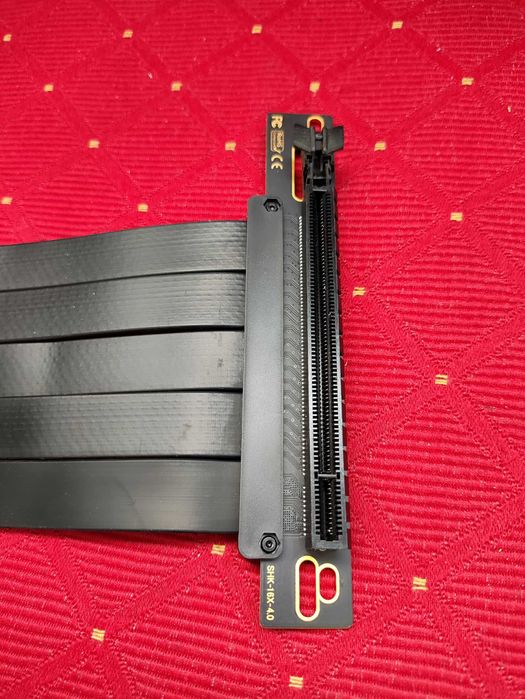 Kabel Riser PCIe 4.0 x16 adapter portu rozszerzeń karty graficznej GPU