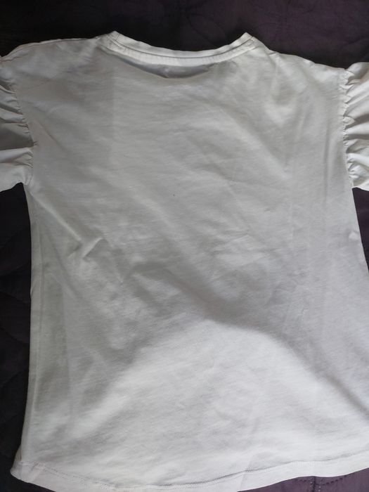 Bluzka z krótkim rękawem cool club 122 cm kokarda