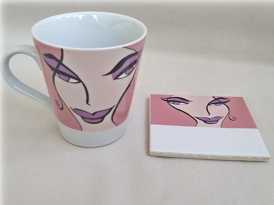 Ceramic Mug and Base64740610604290121
