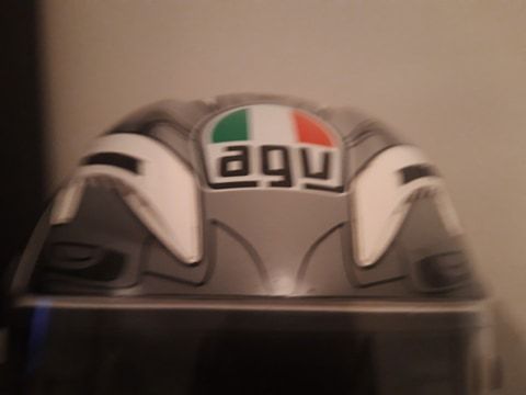 Capacet AGV t-2 shade em Carbono xxs