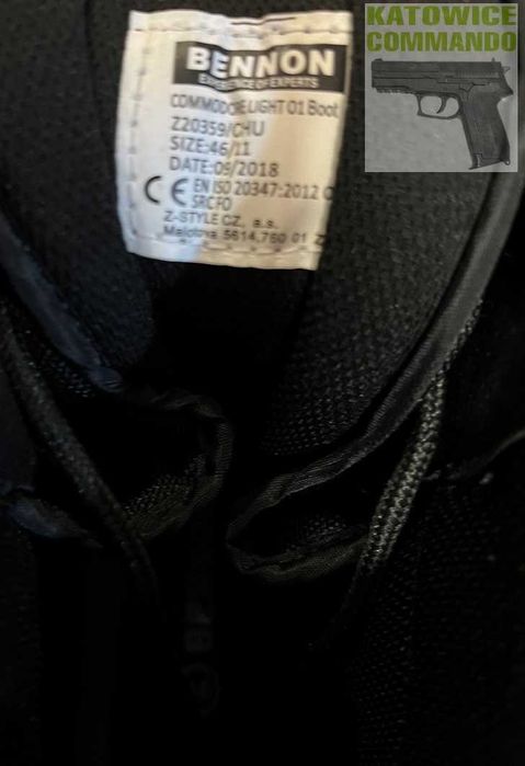 Buty taktyczne Bennon Commodore Light O1 roz.46