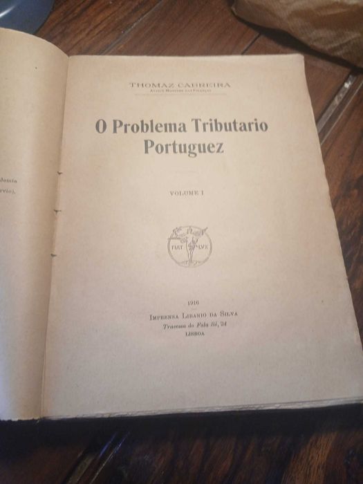Thomaz Cabreira, O Problema Tributário Portuguez Vol. I, 1916