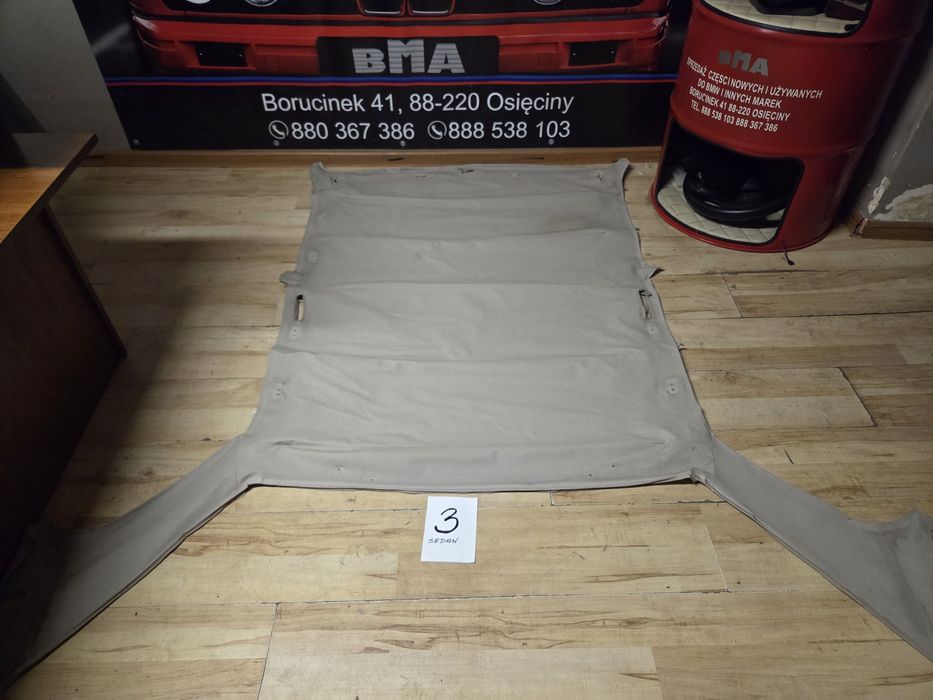 BMW E30 Sedan PODSUFITKA Bez Szyberdachu Ładna Szeroka Lampa Polift