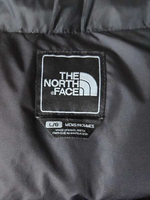 The North Face Nuptse 700 Kamizelka Puchowa Czarna L