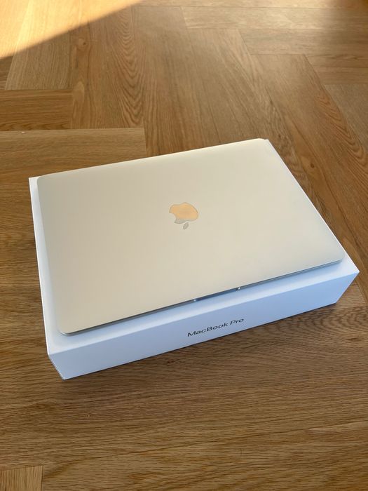 Idealny MacBook Pro 13” 8/128 GB SILVER w PERFEKCYJNY! 170 cykli