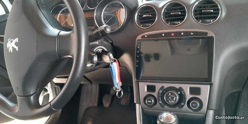 Auto-rádio 9" android 14 Peugeot 308 RCZ 408 de 2007 a 2013