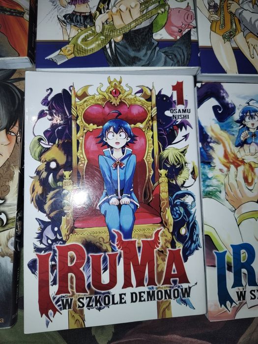 Zestaw mang  7 sztuk