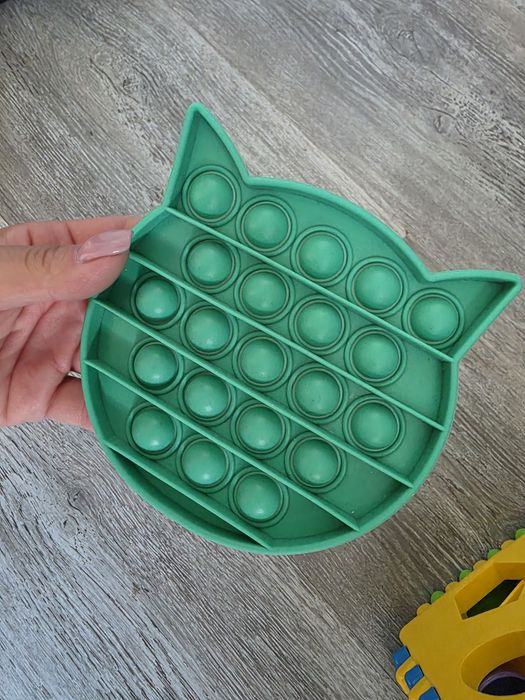 Kostka sorter, wieża + dwie zabawki pop it