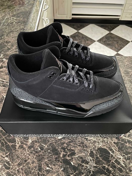 Nike Air Jordan Retro III Black Cat rozmiar 45EU