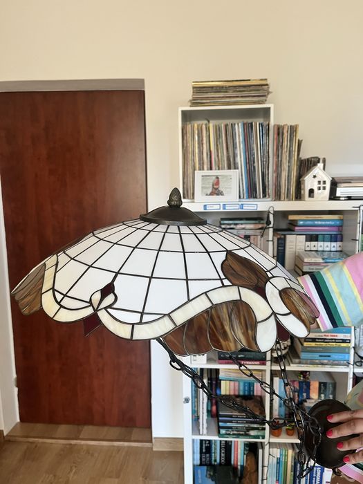 Lampa wisząca witrażowa ala Tiffany