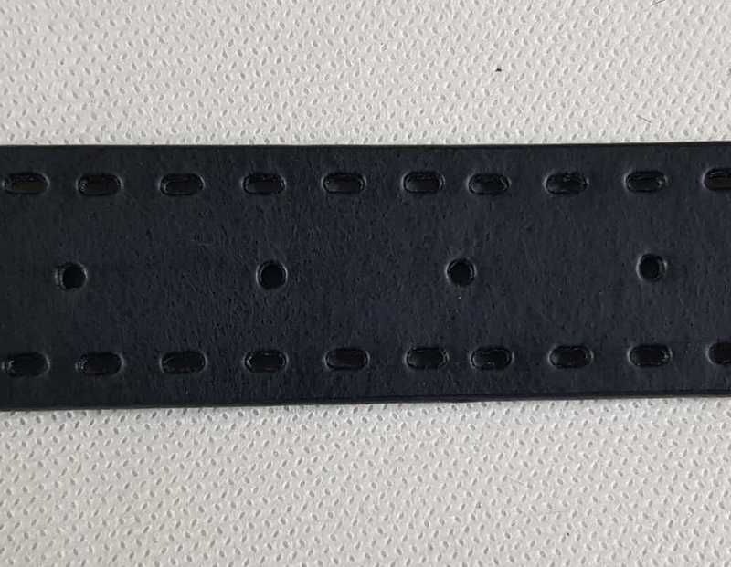 Męski pasek Levi's Black / Brown dwustronny czarny/brązowy- roz.110 cm