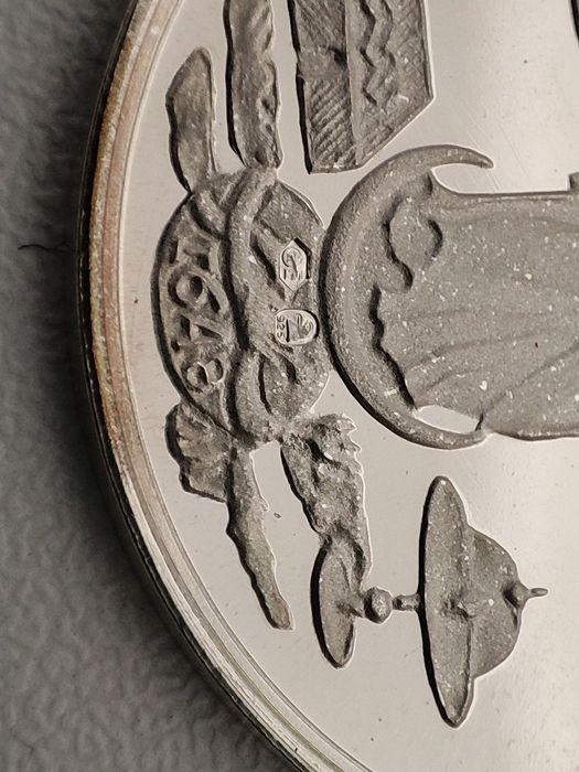 Lote medalhas 23.1gr prata 925