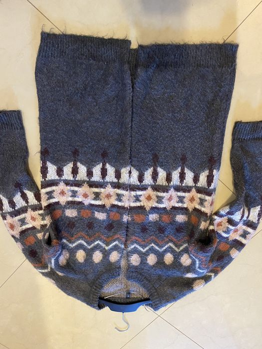 Swetr kardigan xl welniany