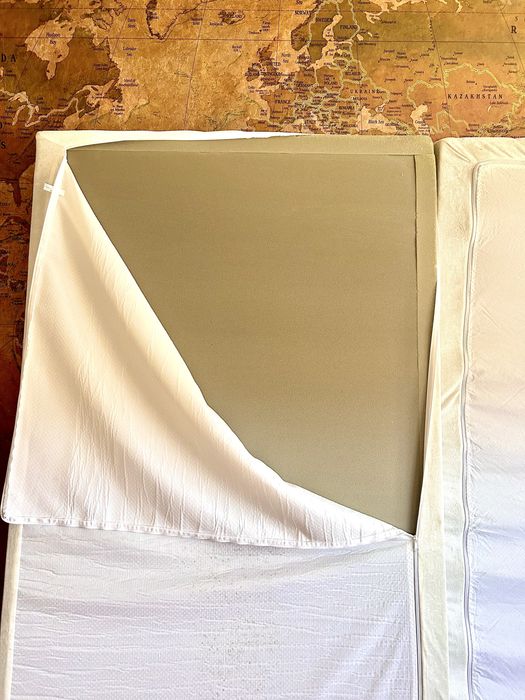 Colchao espuma com memória.