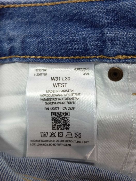 spodnie męskie jeans Lee W31 L30 regular