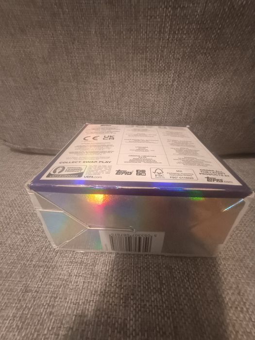 Topps match attax euro 2024 box 36 saszetek + gratis karty