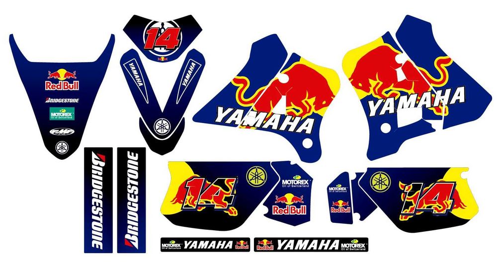 Kit Autocolantes Yamaha  DTR 125