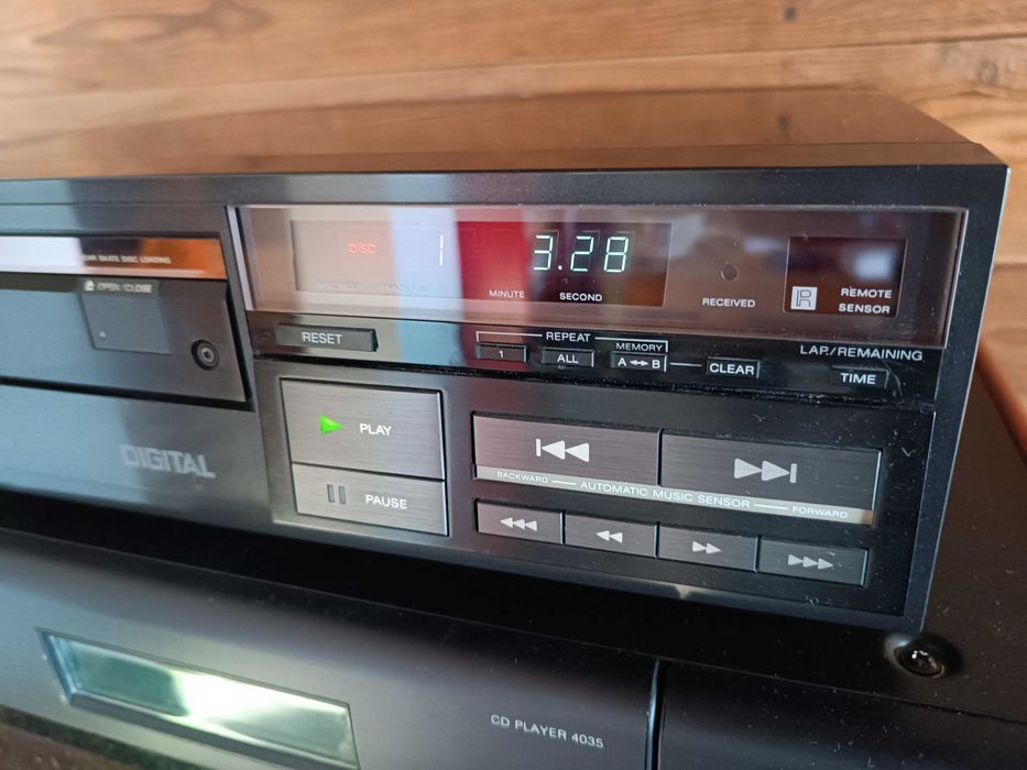 Odtwarzacz CD Sony CDP 101  stan kolekcjonerski, zamiana na amplituner