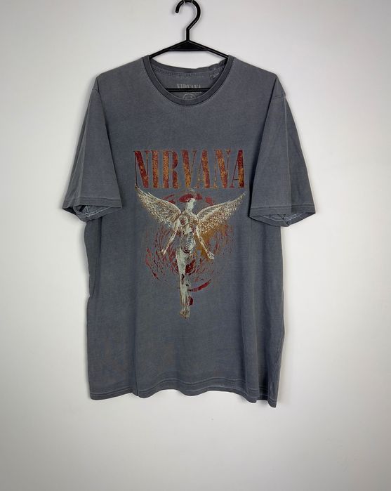 Koszulka Nirvana Big Logo Metal Rock