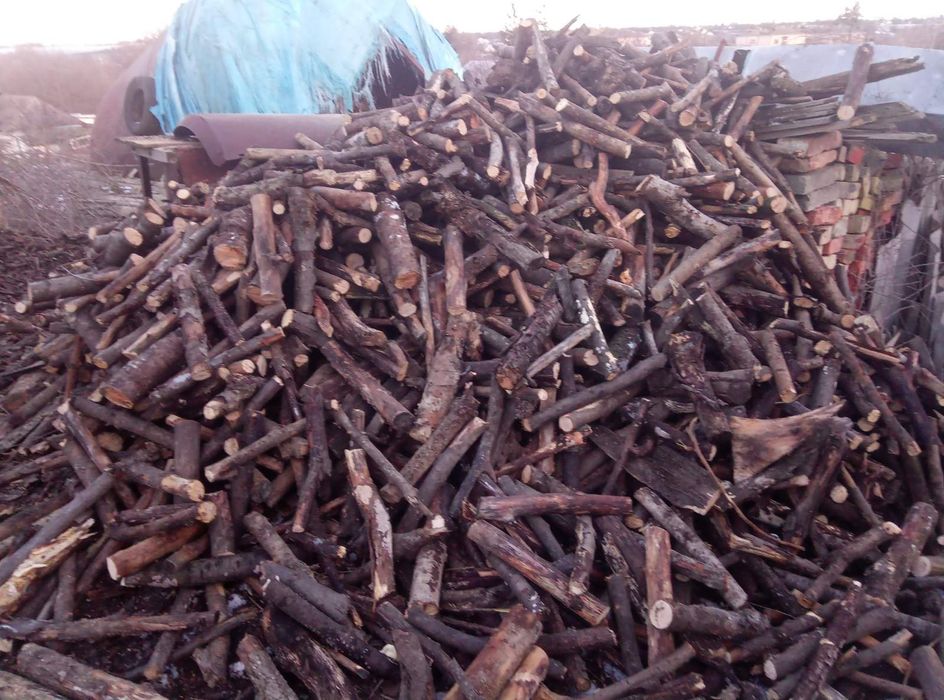 Дрова сухі  кругляк різані