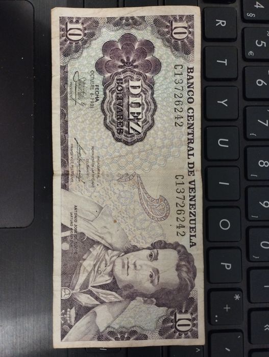 Nota Diz Bolivares