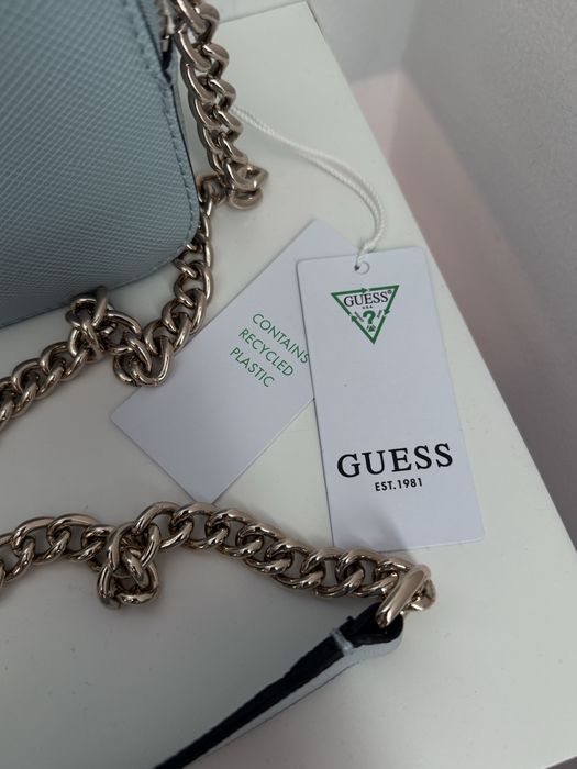 Mala Guess azul bebé