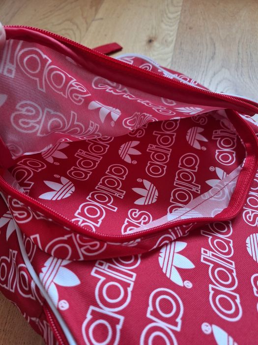 Plecak adidas originals classic  DH3364 czerwony w loga
