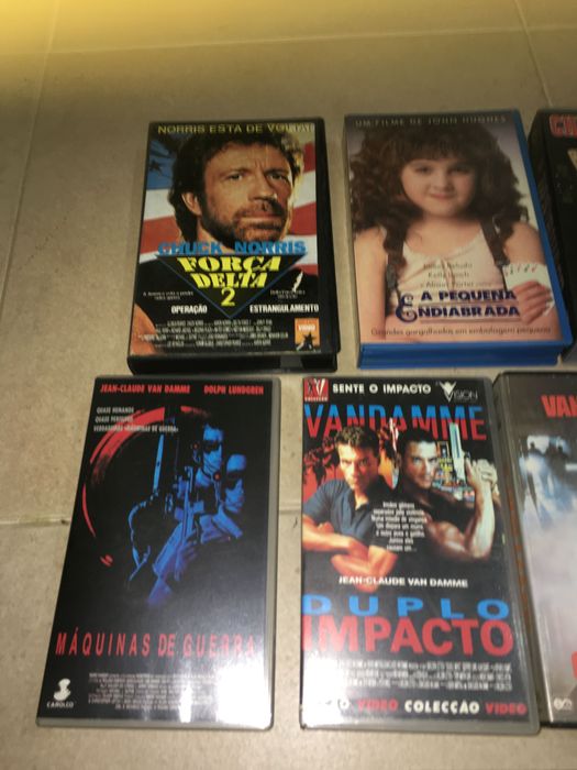 Filmes raros VHS anos 90  cada 30€